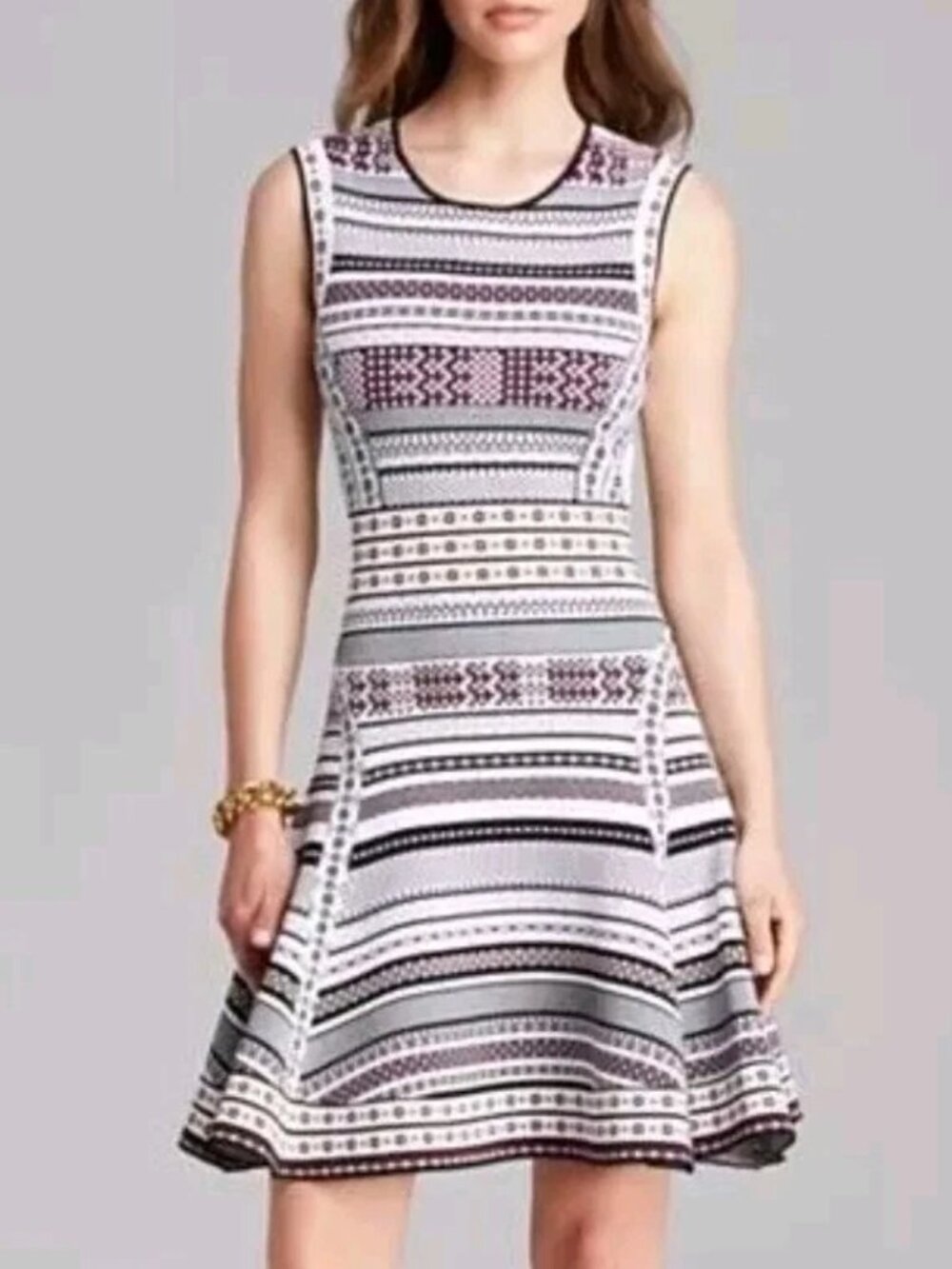 NWOT Diane Von Furstenberg DVF Eleanor Knit Dress